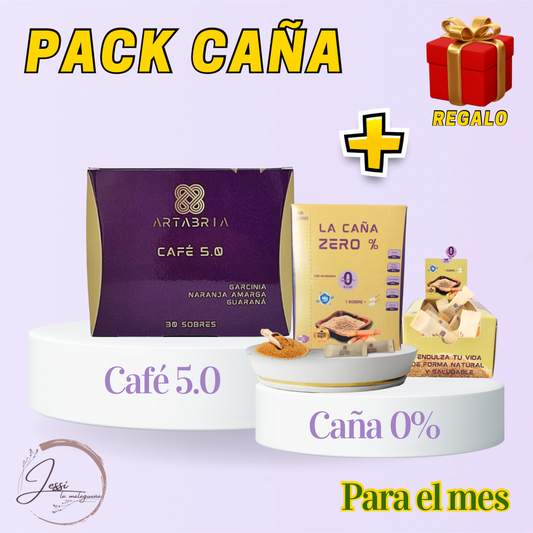 Pack CAÑA (Café 5.0 y Caña 0%)
