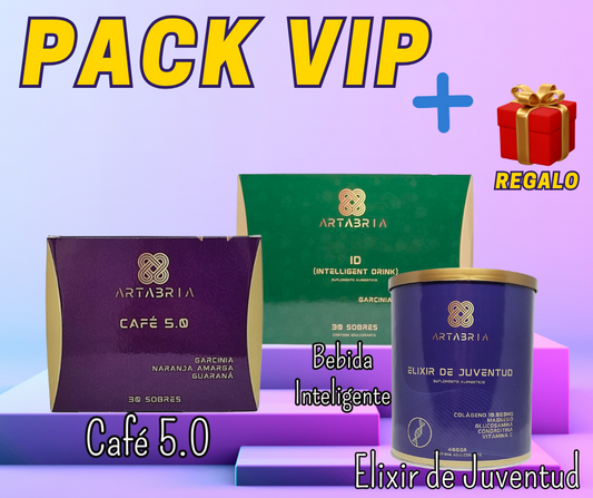 PACK VIP (Café+BI +Elixir) + REGALO
