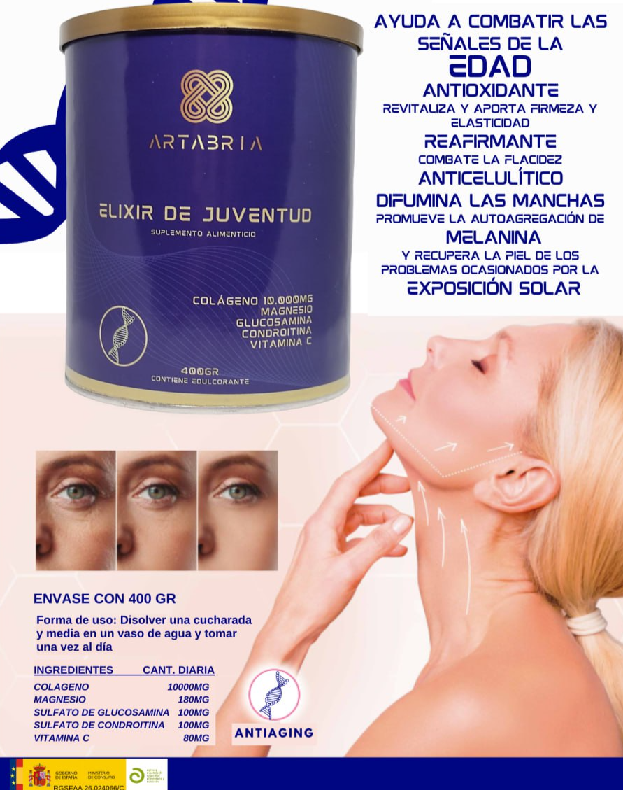 ELIXIR DE JUVENTUD - COLAGENO ENRIQUECIDO