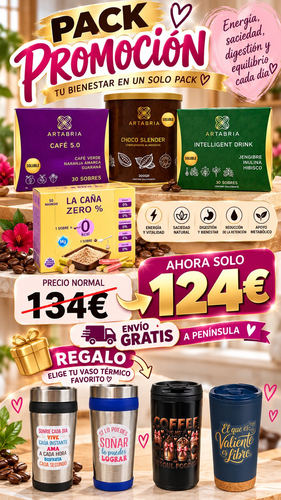 PACK TAZA