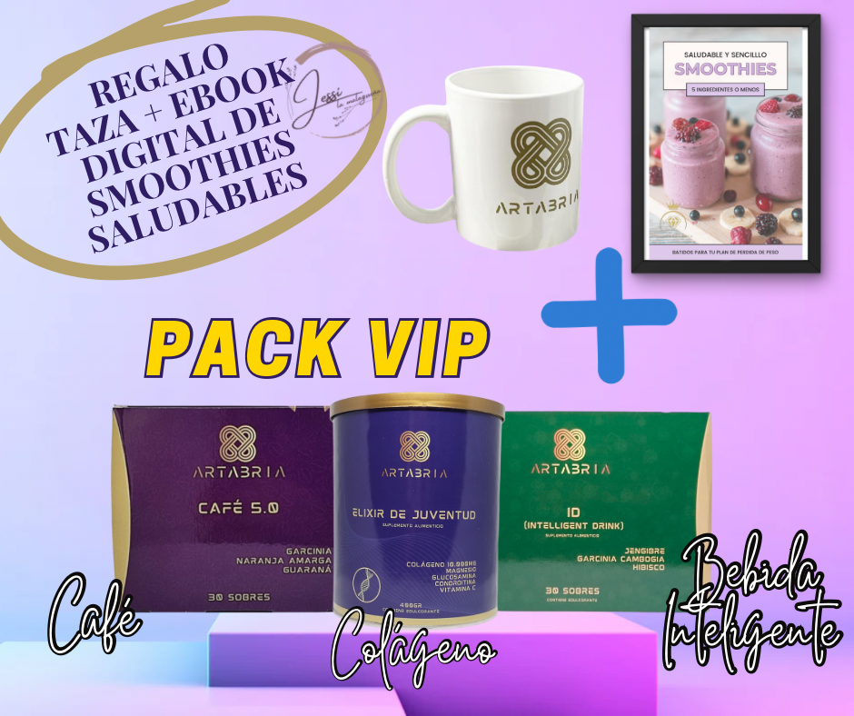 PACK VIP (Café+BI +Elixir) + REGALO