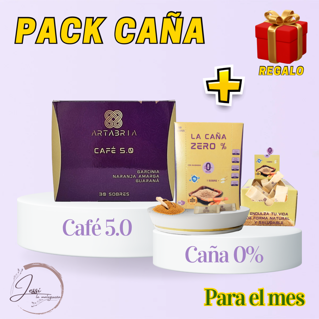 Pack CAÑA (Café 5.0 y Caña 0%)