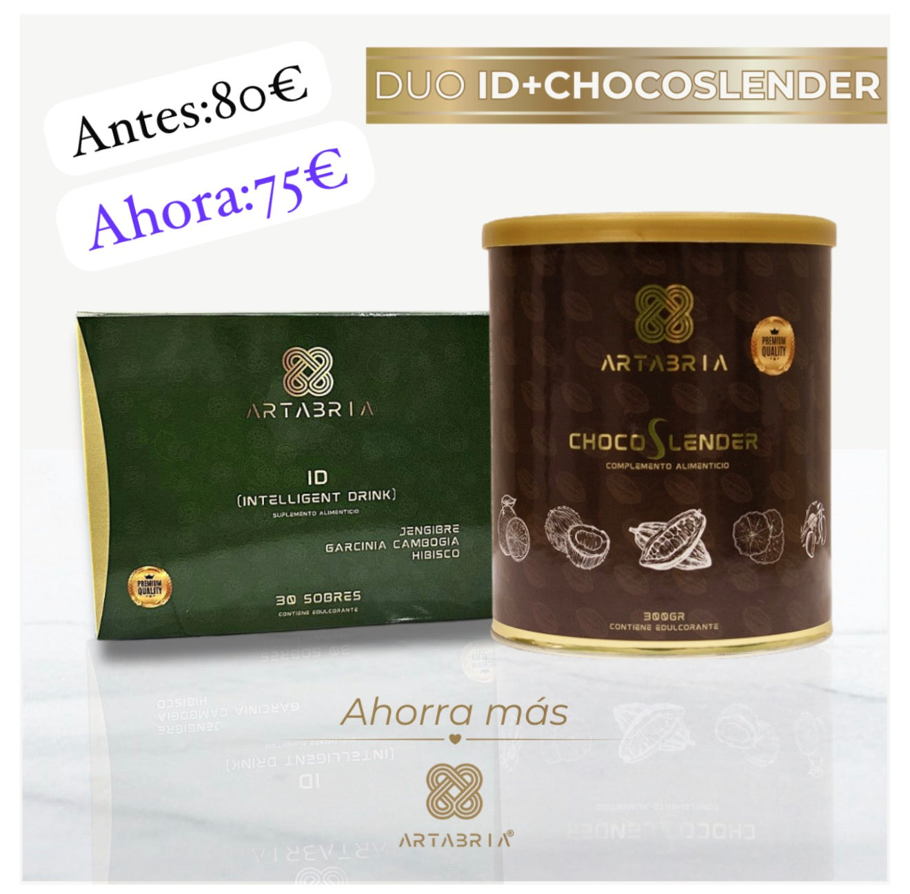 Bebida inteligente + Chocoeslender
