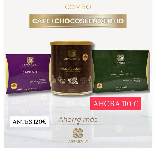 COMBO CAFE+CHOCOSLENDER+ID